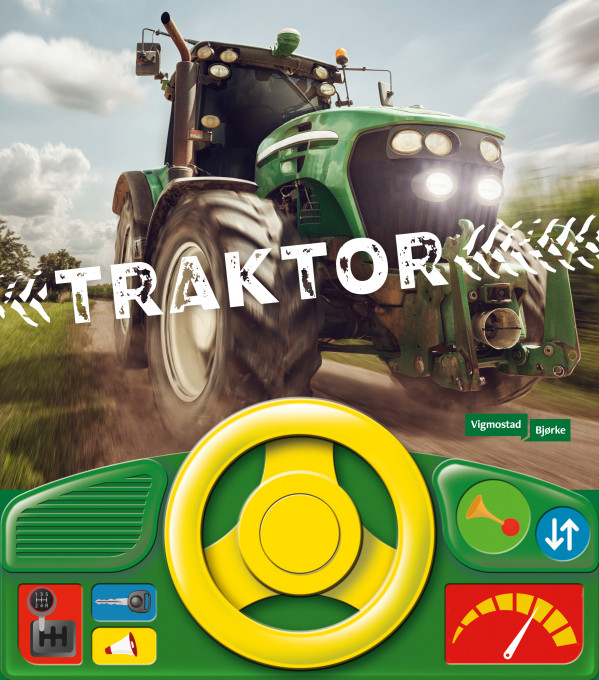 Traktor (med ratt)
